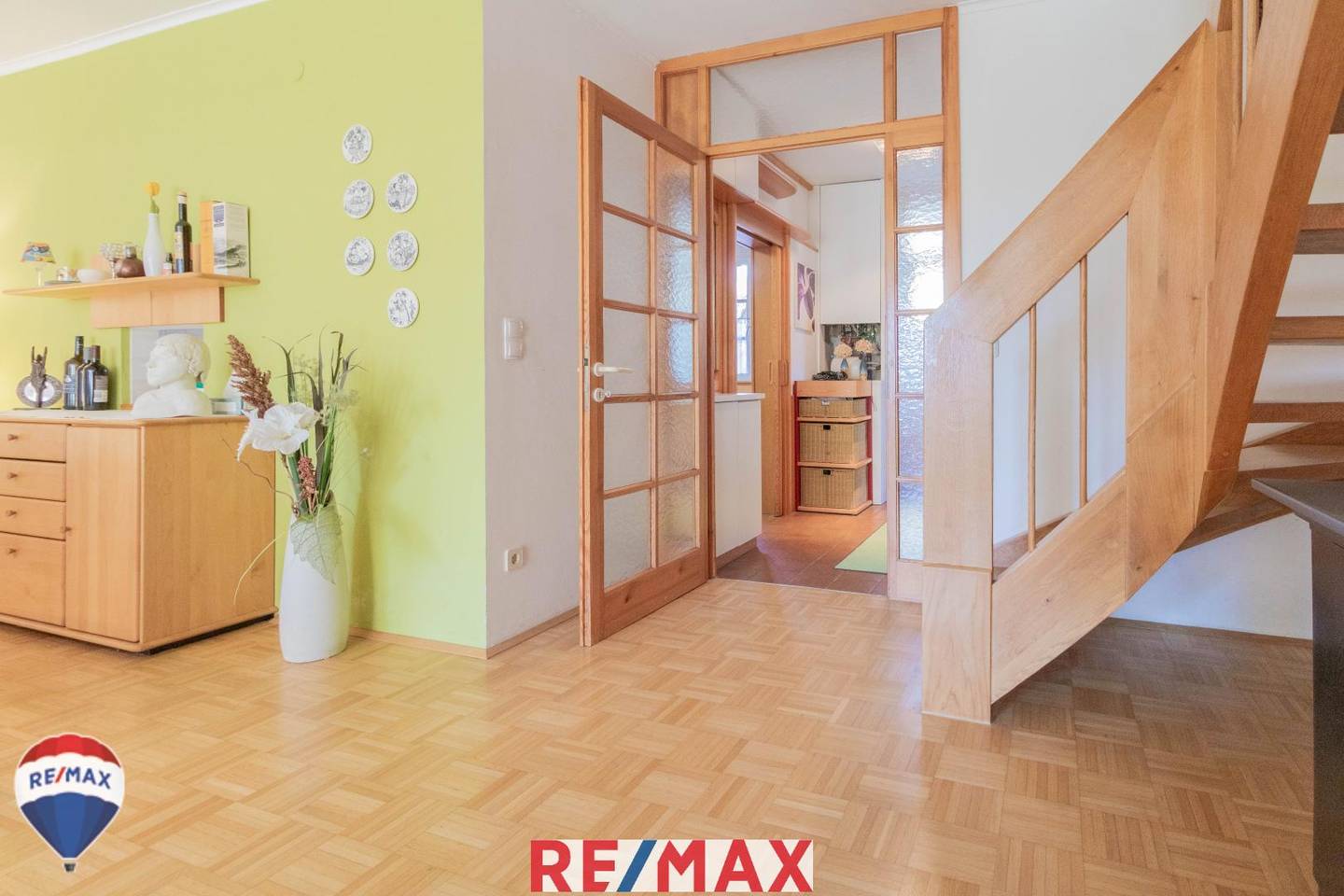 Maisonettewohnung mit Garten und Garage