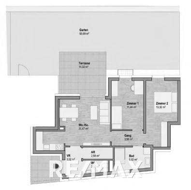 Wohnung im Stadtrand mit Garten und Terrasse