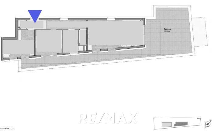 Grundriss Penthouse - Top Infrastruktur
