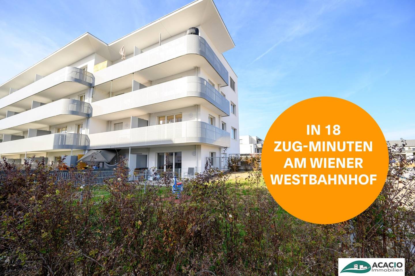 Apartment with corner balcony in Tullnerfeld