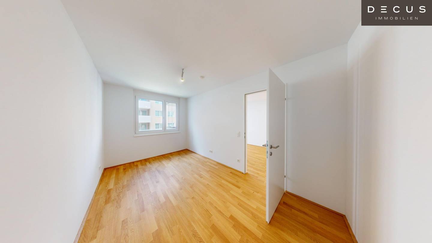 2-Zimmer-Neubauwohnung Kagran, Balkon