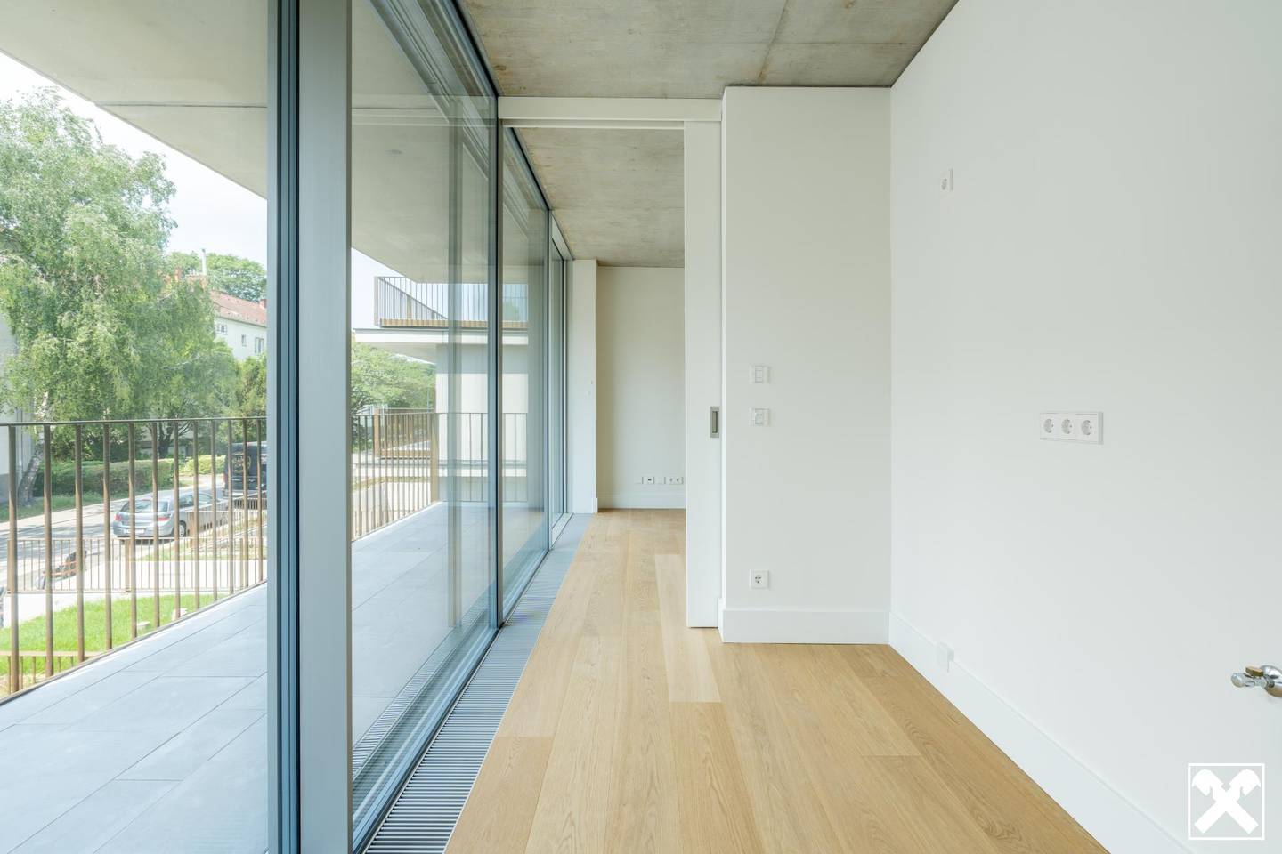 Apartment with balcony quiet location