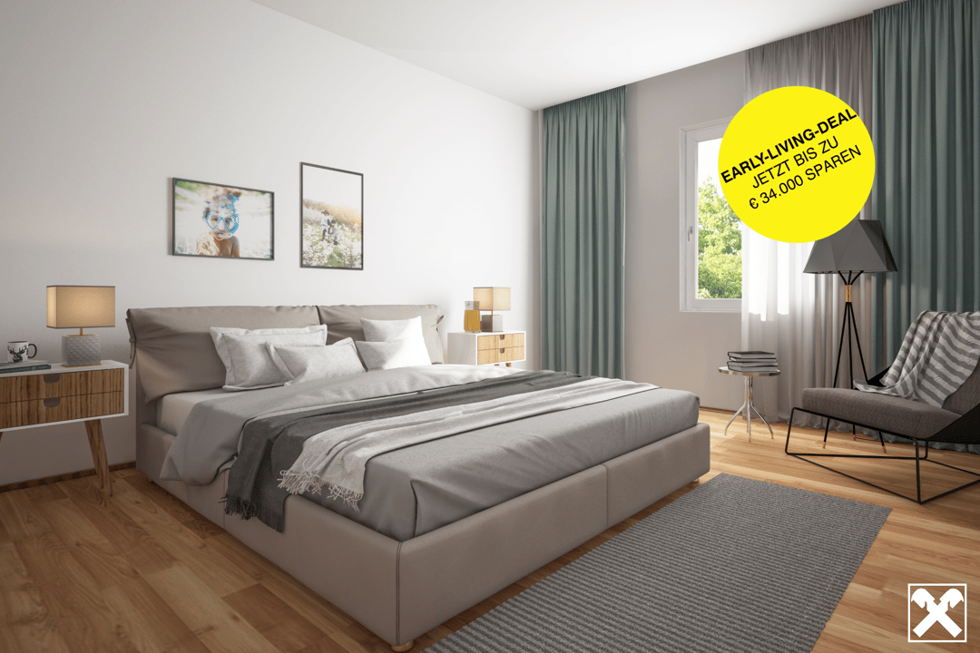 Wohnung mit Garten und Terrasse in ruhiger Lage