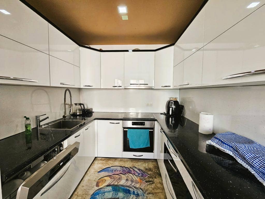 Renovated apartment with loggia and underground parking
