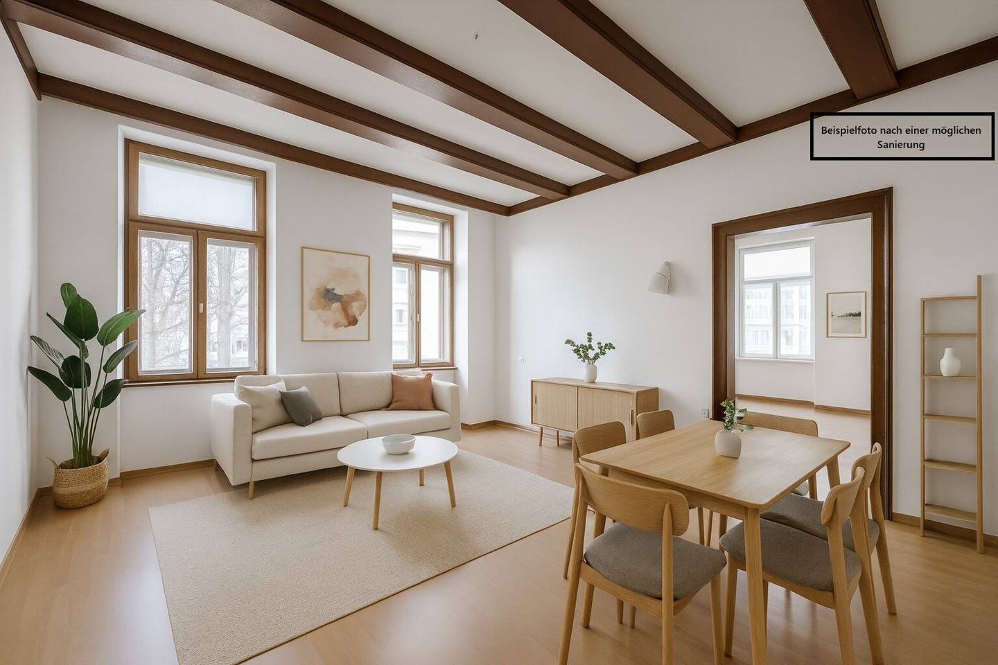++NEW++ Old building classic: 3 room apartment with enormous renovation potential