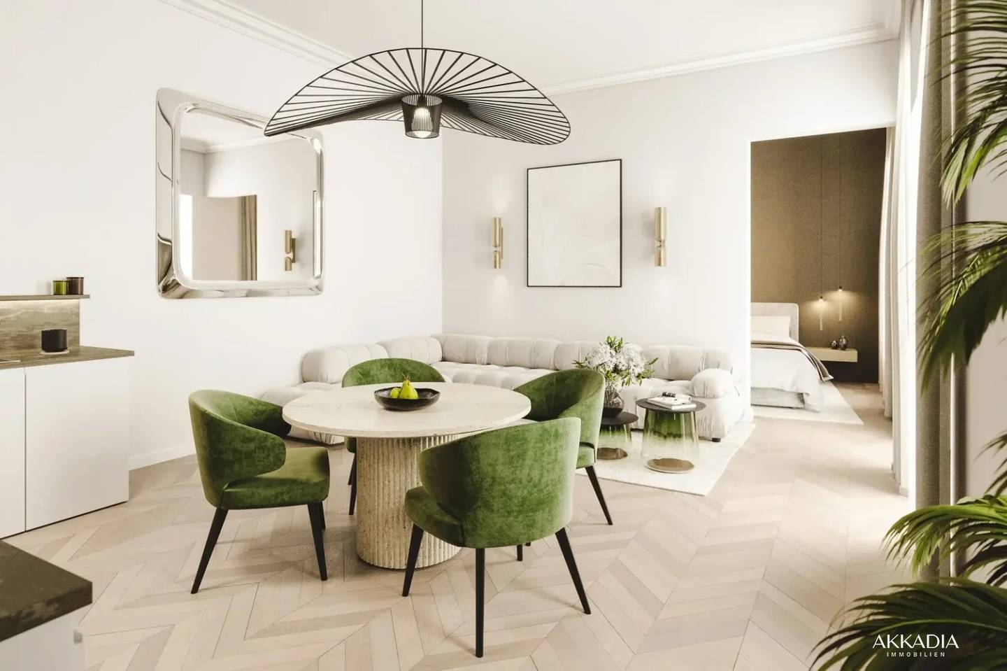 Wohnung Erstbezug Neubau mit Garten