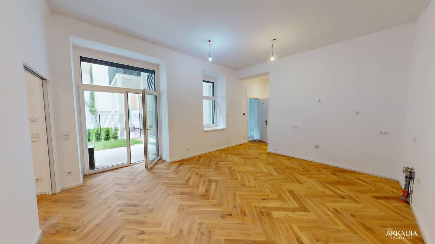 Wohnung Erstbezug Neubau mit Garten