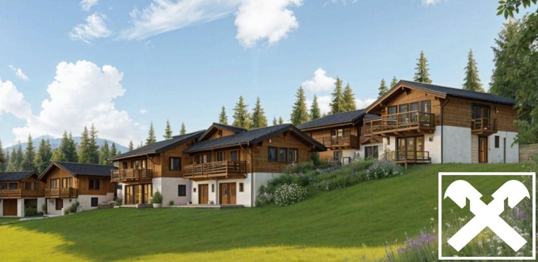 Chalet in Hochrindl, Sirnitz – Balkon & Terrasse, circa 76 m²
