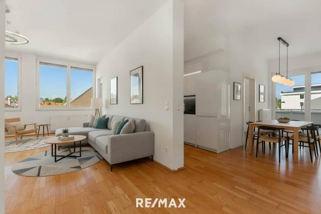 Wohnung mit Dachterrasse und Tiefgaragenplätze inklusive