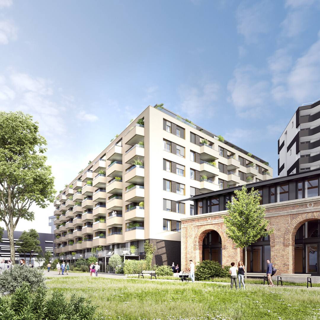Wohnung Erstbezug nahe Hauptbahnhof mit Loggia