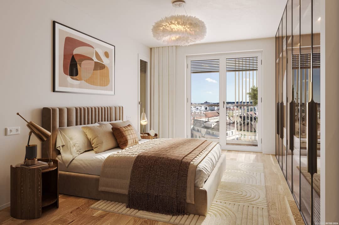 Apartment near the main train station with garden and balcony