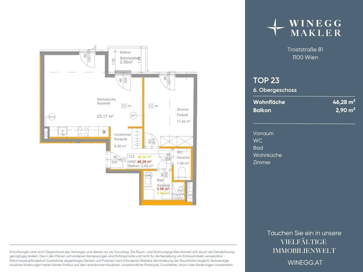 First occupancy in a modern new build with open spaces