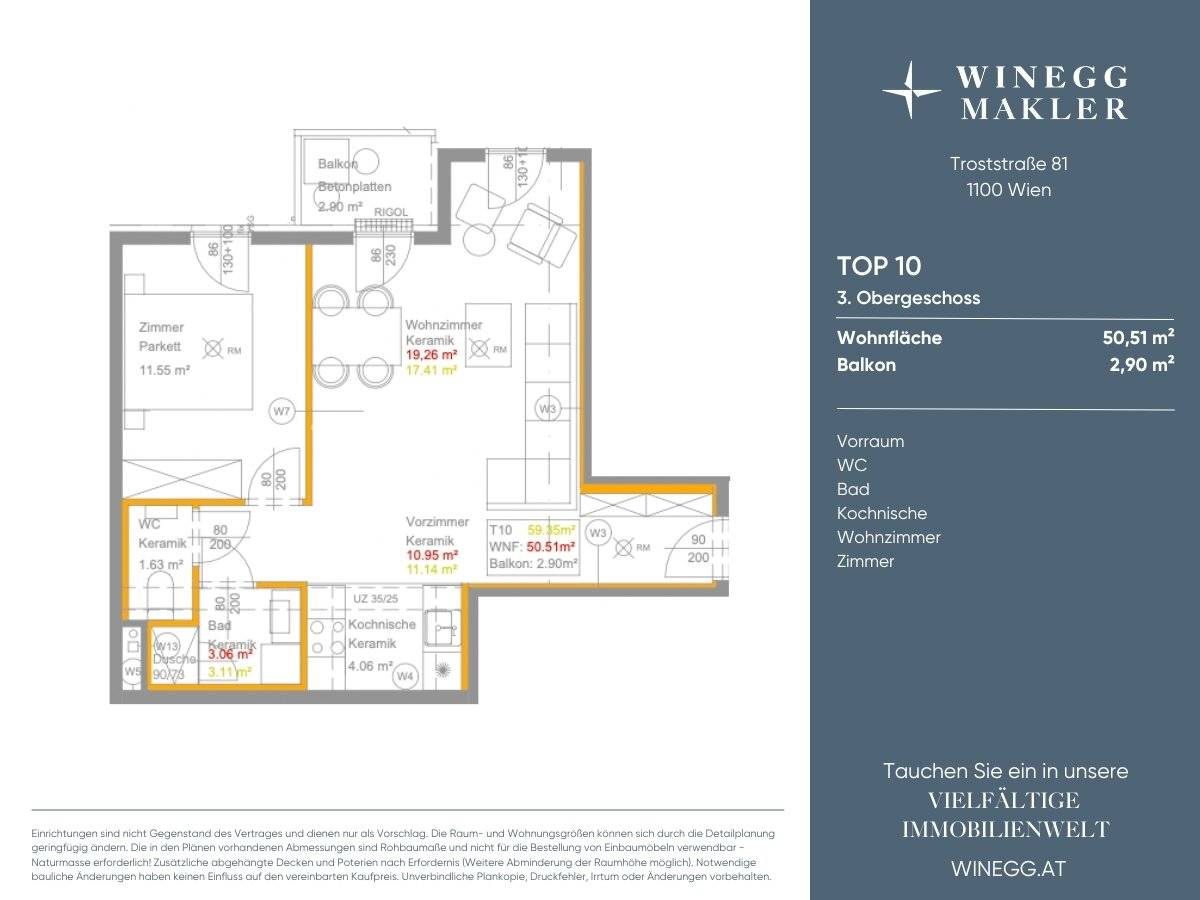 First occupancy in modern new build with open spaces
