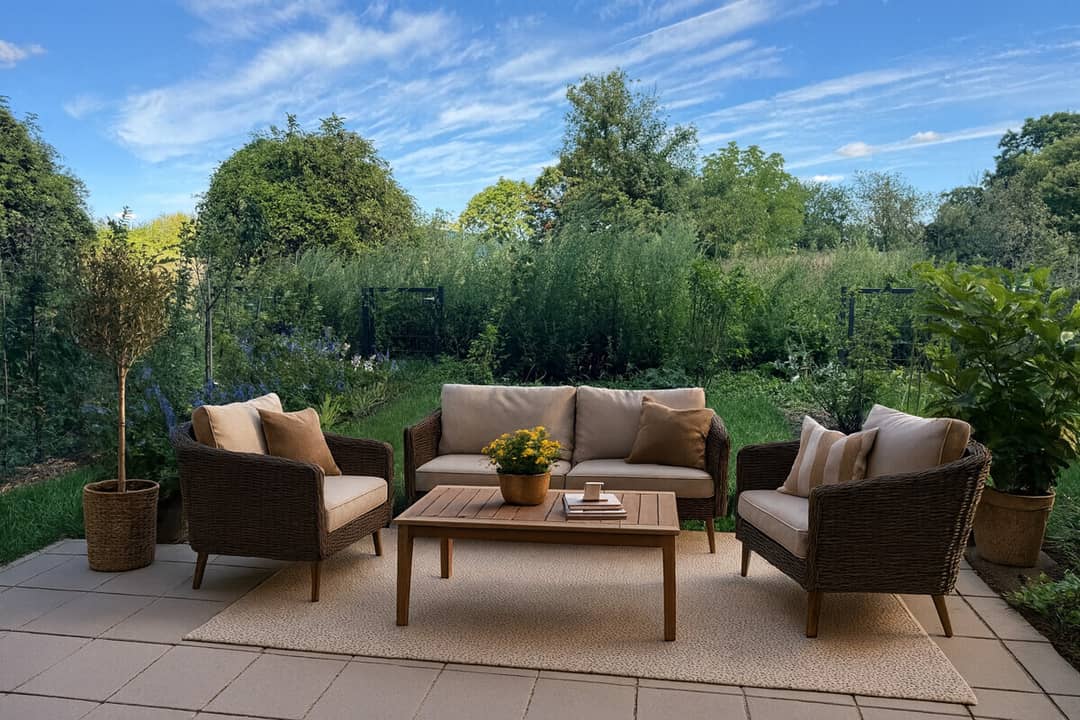 Wohnung mit Garten Erstbezug naturnah