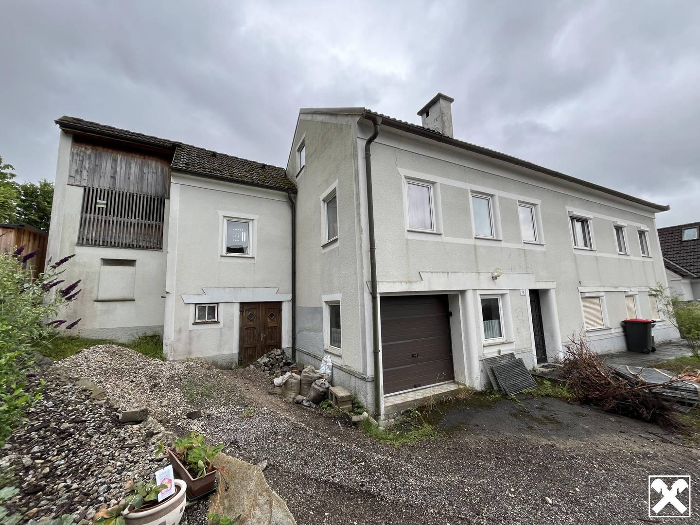 Zweigeschoßiges Einfamilienhaus in Ardagger Markt mit Garage