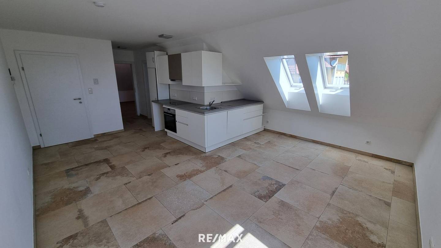 Dachgeschosswohnung mit Fußbodenheizung