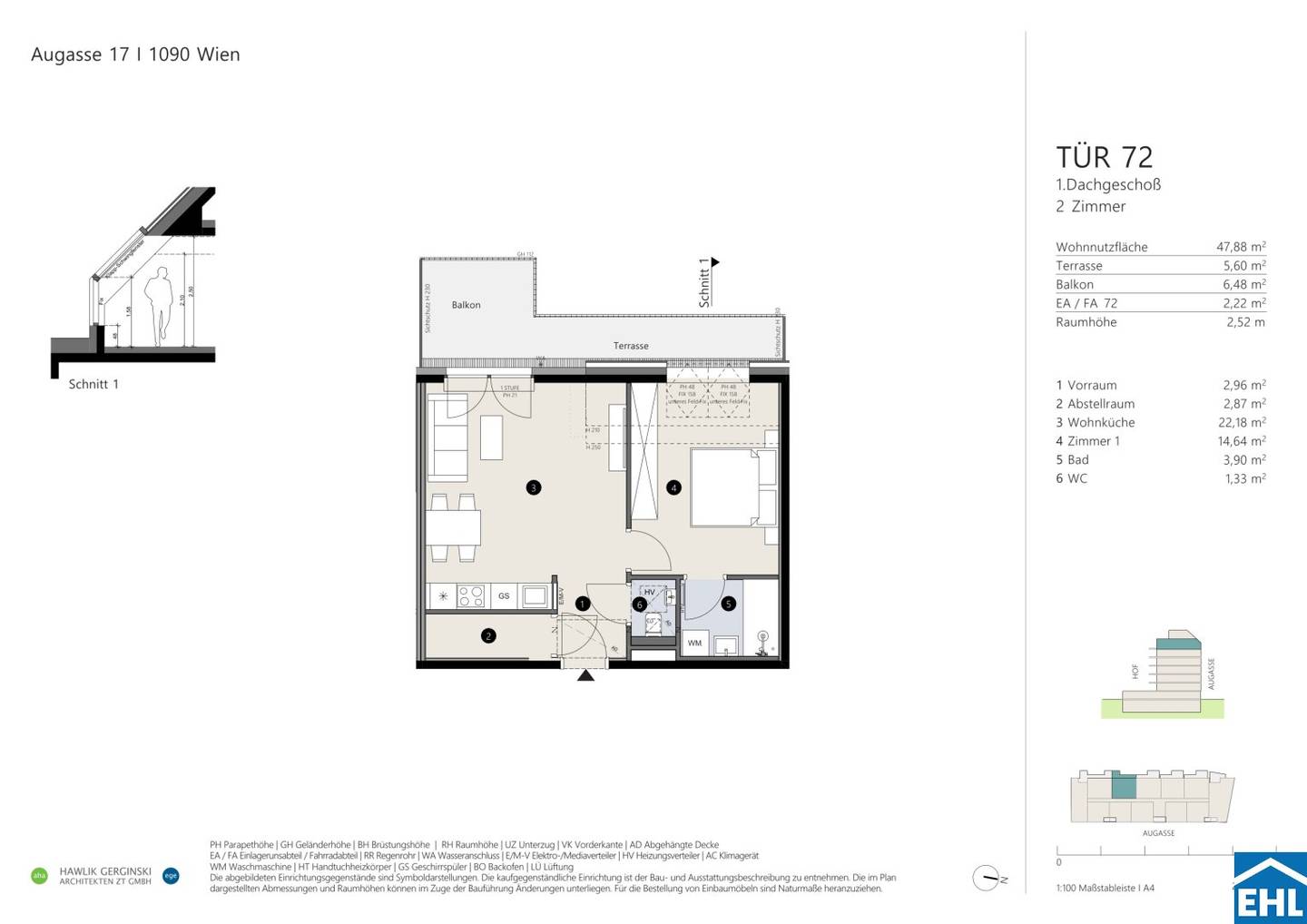 Wohnung new build no commission quiet location near park