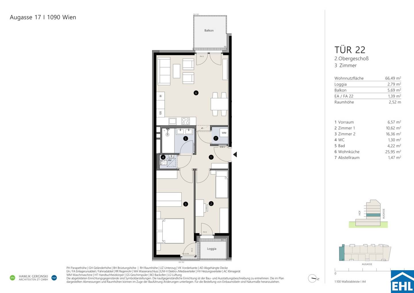Neubau Wohnung Erstbezug Währinger Park Balkon