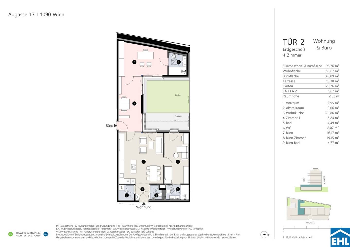 Wohnung first occupancy new build commission free