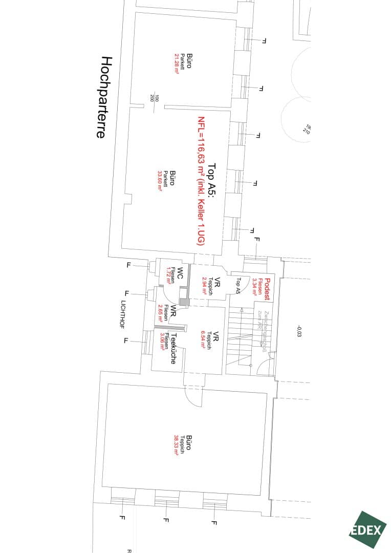 Modern office space in the Galleria 1030
