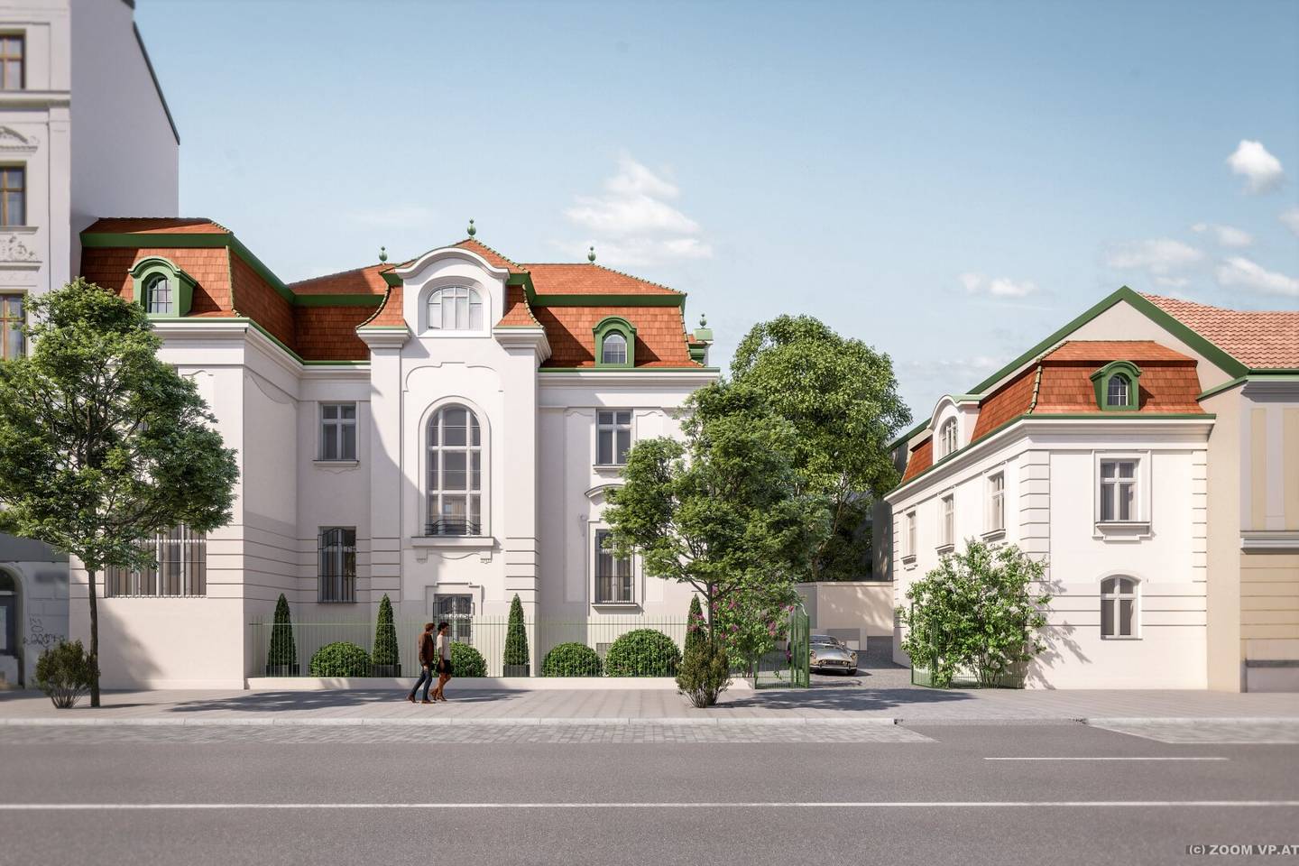 Zinshaus in Wien 3. Bezirk nahe Kardinal-Nagl-Platz große Gartenfläche