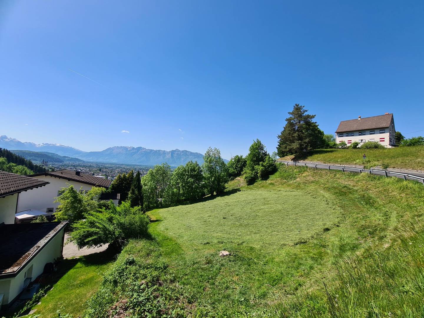 Hanggrundstück mit Panoramablick in Zwischenwasser-Batschuns 1.450 m²