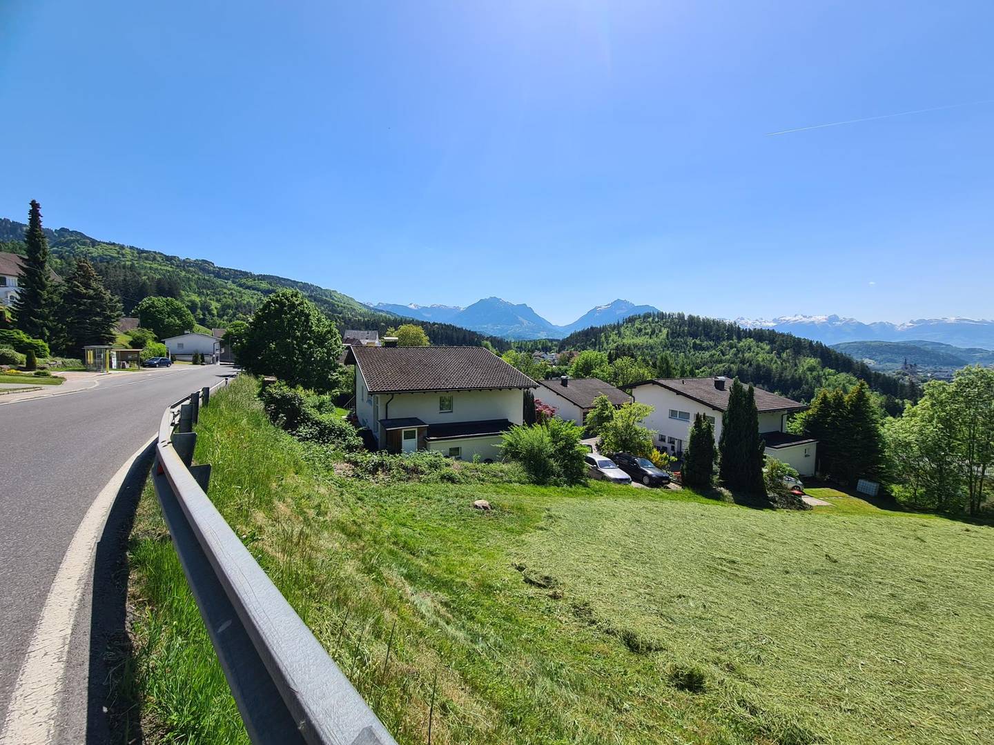 Hanggrundstück mit Panoramablick in Zwischenwasser-Batschuns 1.450 m²