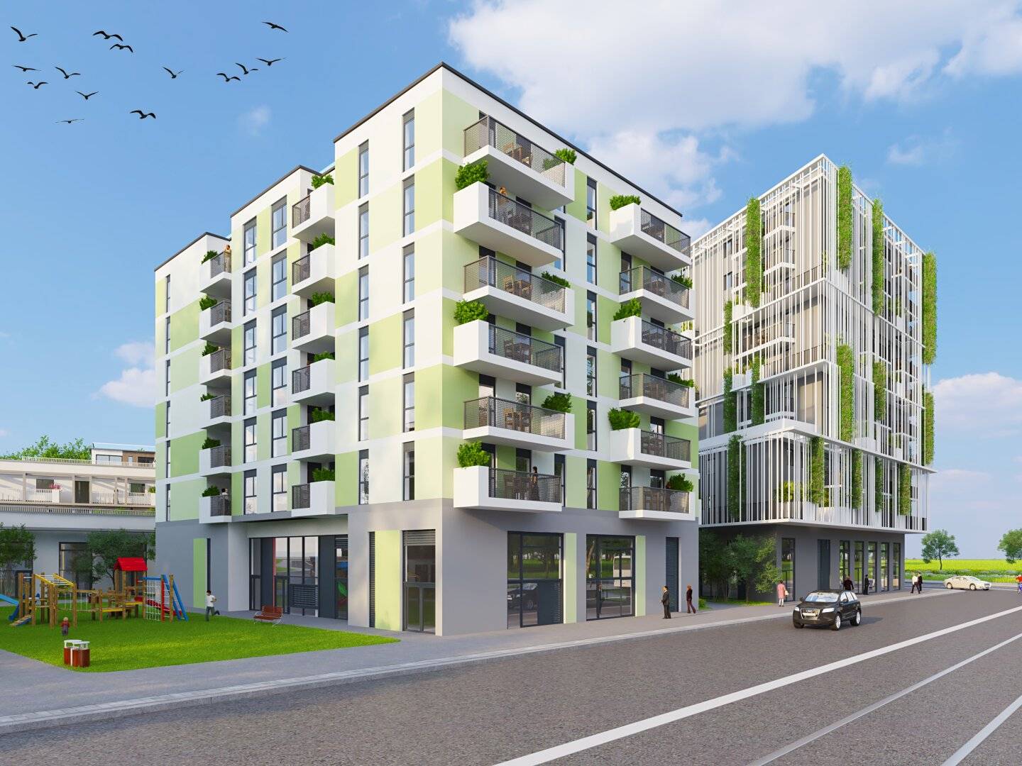 COMMISSION-FREE - THE WATERFRONT CURIOSITY - 2-Bedroom Apartment with Balcony near the Old Danube