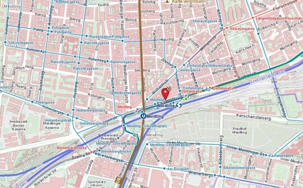 Tiefgaragenplatz im Neubauobjekt - Bahnhof Wien Meidling