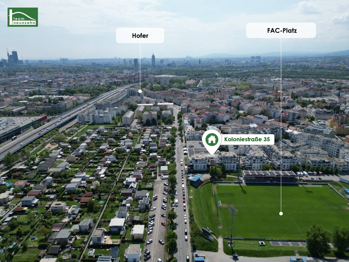 3-Zimmer-Wohnung mit Terrasse, 139 m², Koloniestraße 35, 1210 Wien