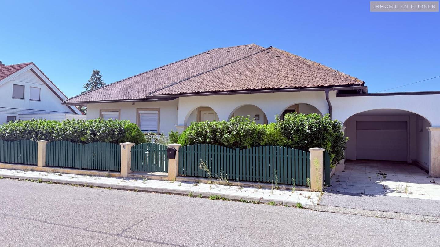 Gepflegtes Einfamilienhaus mit viel Platz in Siegendorf nahe Eisenstadt