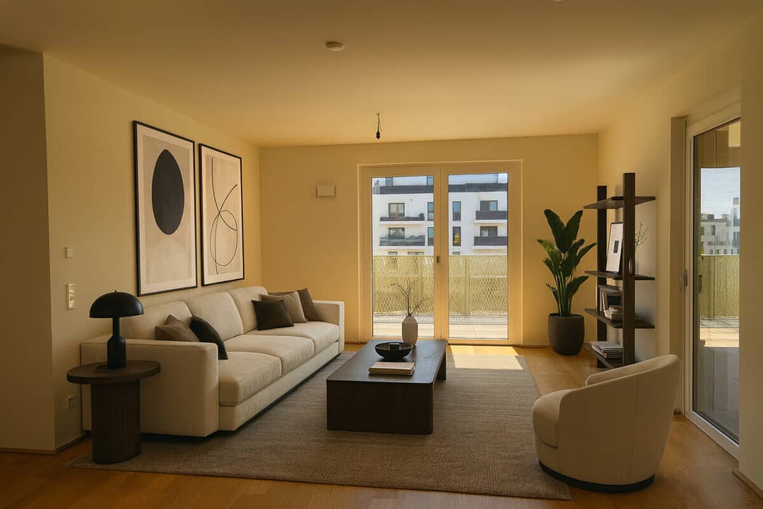 Apartment in Hirschfeld First Occupancy Balcony