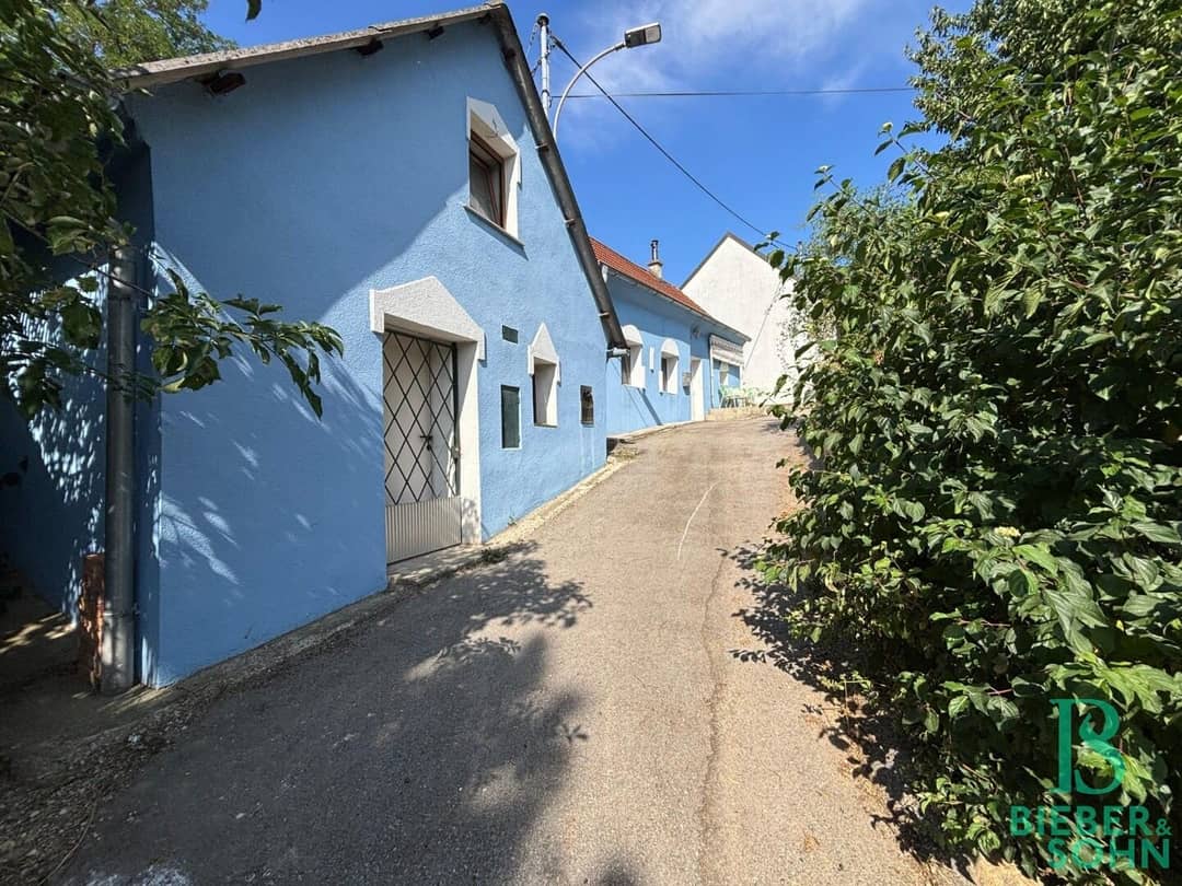 Ferienhaus Katzelsdorf: Werkstatt 18 m², Garten 180 m² im Weinviertel