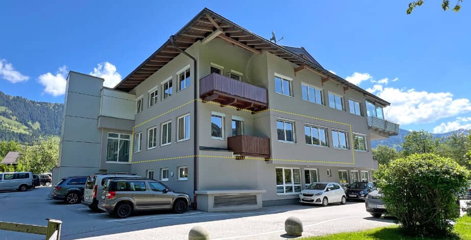 Bürofläche oder Praxis in Kitzbühel, 116 m², 2 Tiefgaragenplätze