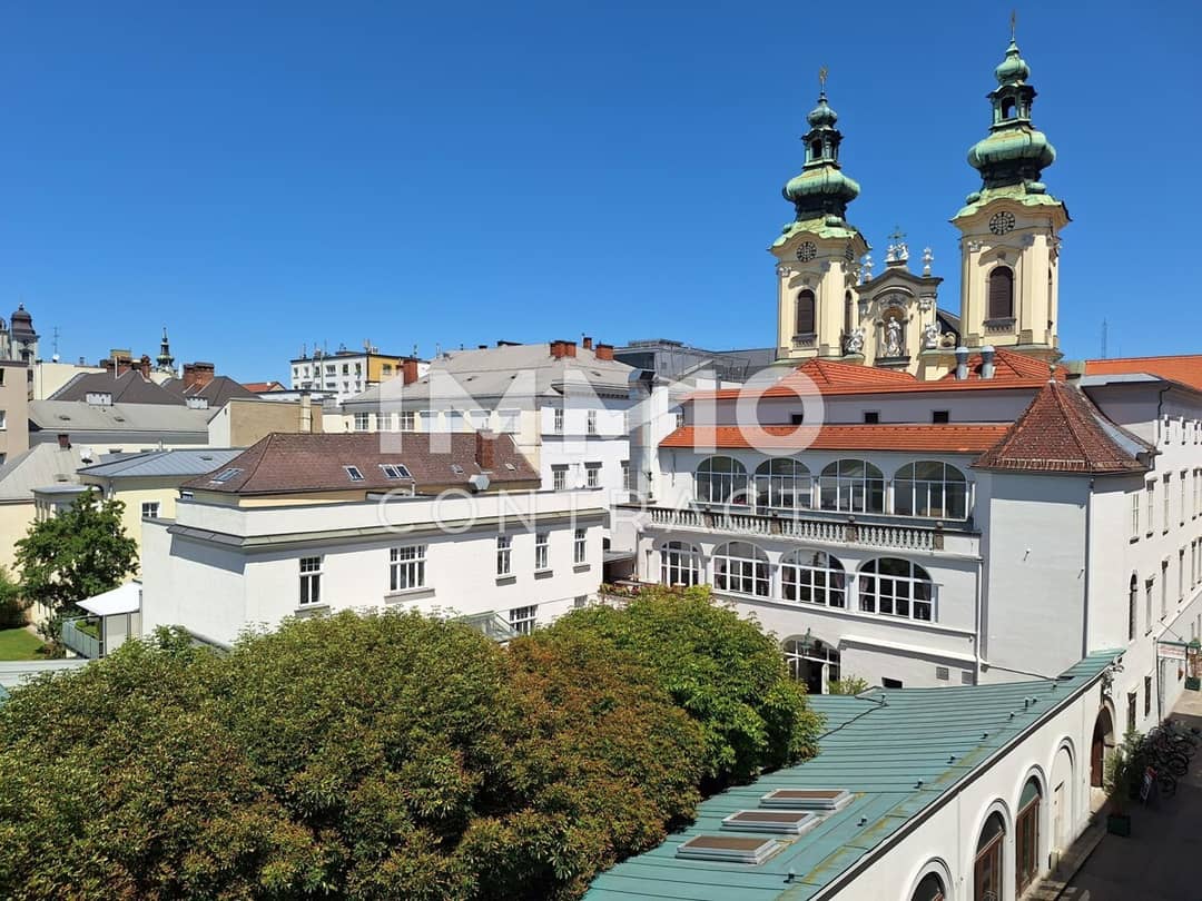 Ideale 3-Zimmer Wohnung mit Traumblick in der Bischofstraße Linz