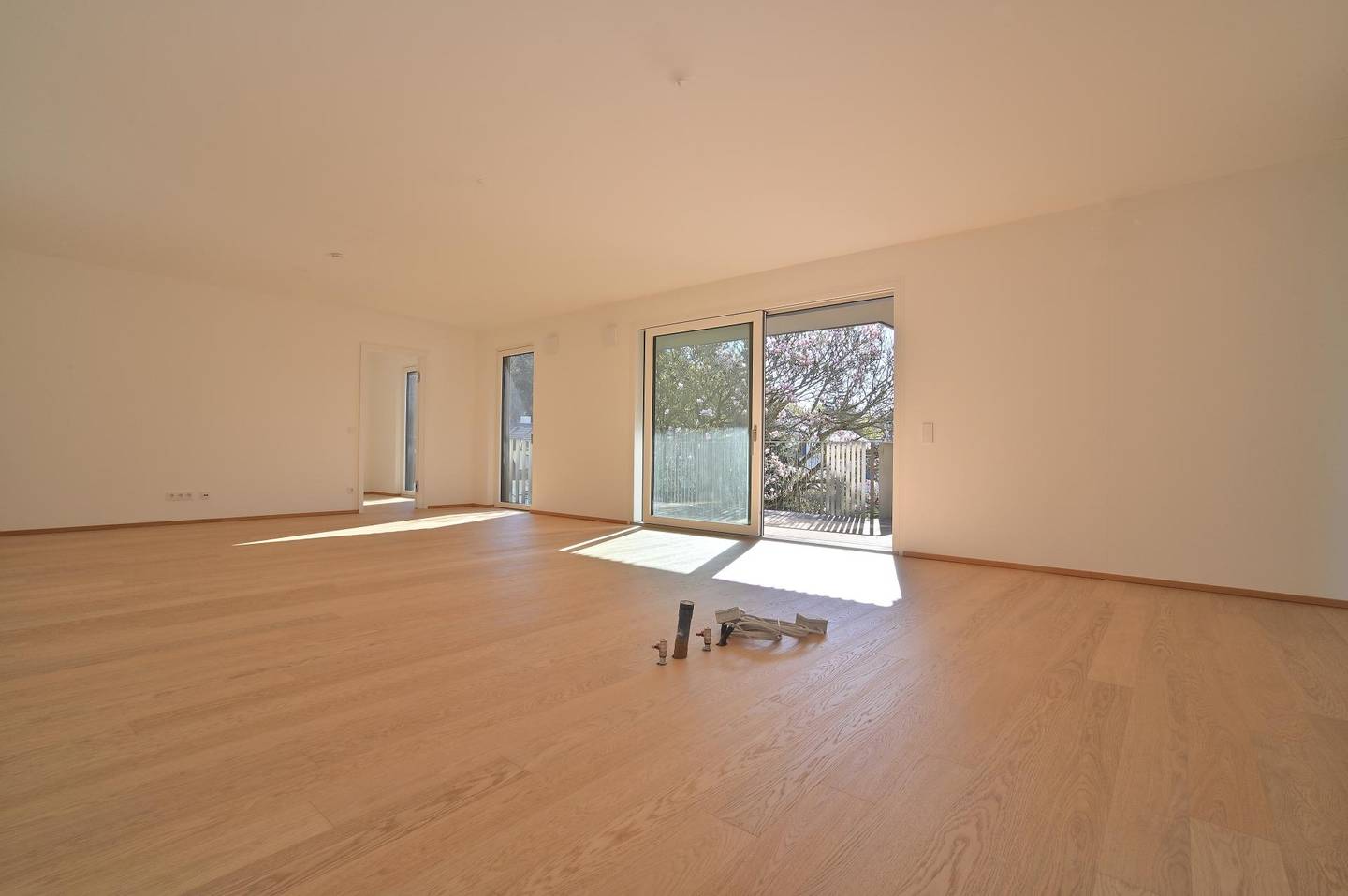 Wohnung mit Balkon und lichtdurchfluteten Zimmern