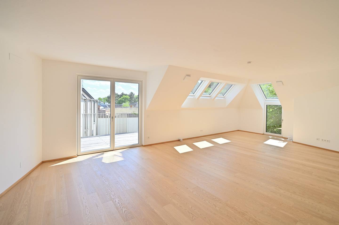 Wohnung mit Weitblick ins Grüne und großem Balkon