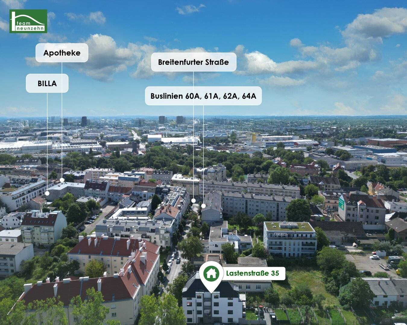 Your new home in 1230 Vienna – Move-in ready condominiums with feel-good factor