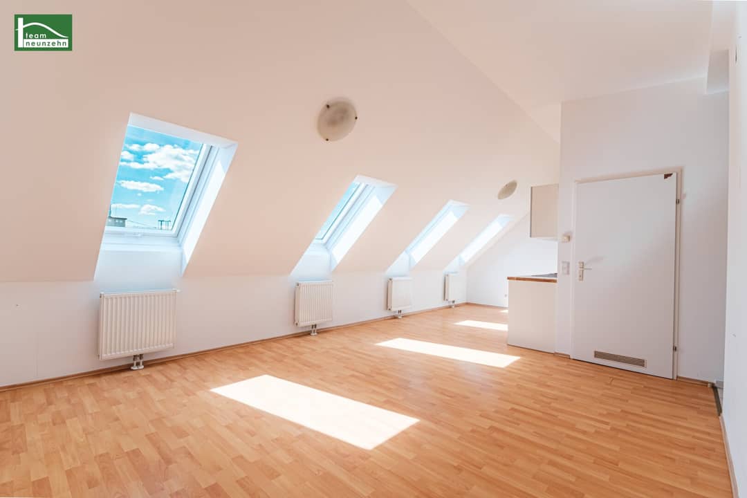 Bright attic apartment with elevator and panoramic view