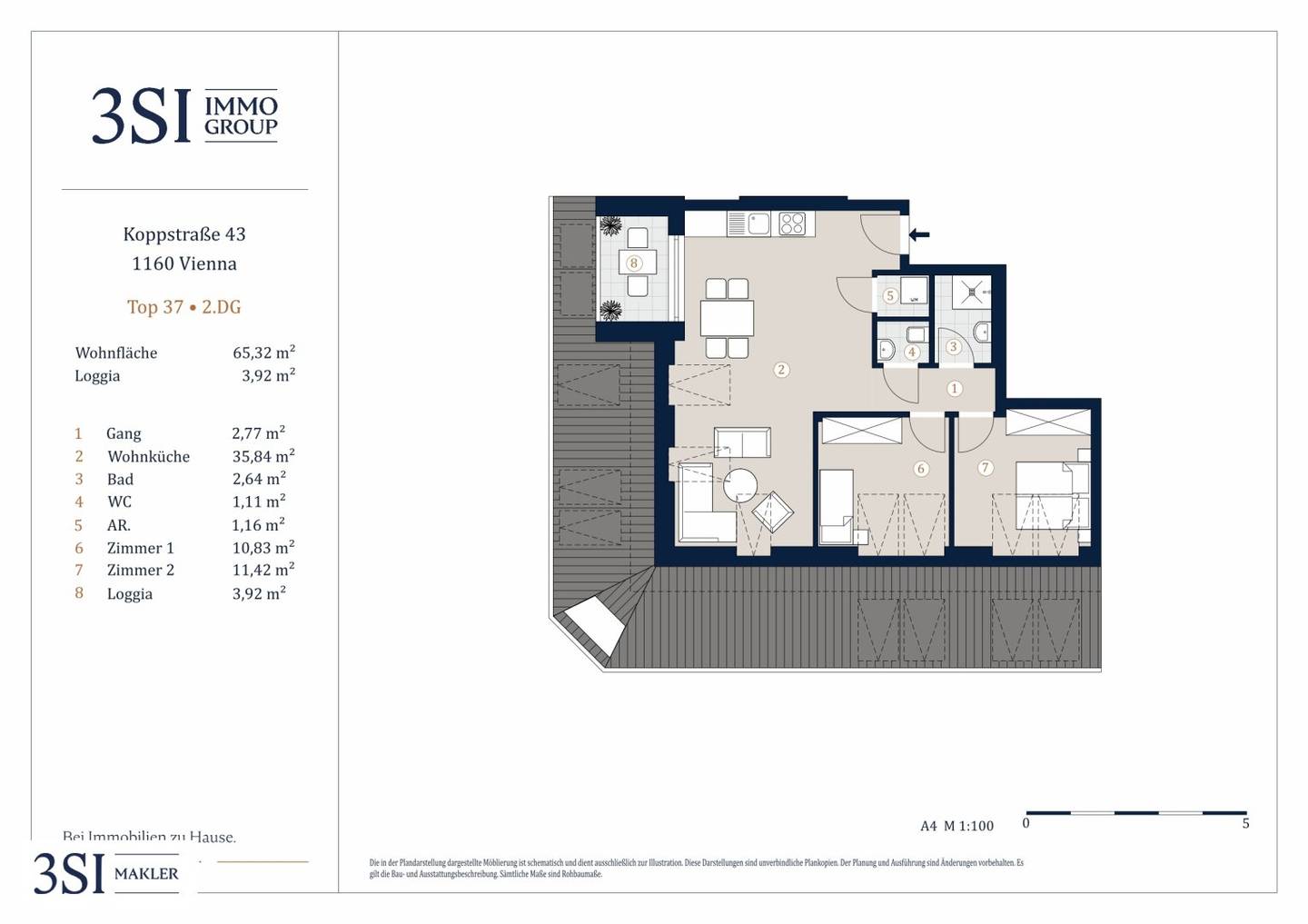 Skyview Living - einzigartige Dachgeschosswohnungen mit hochwertiger Ausstattung