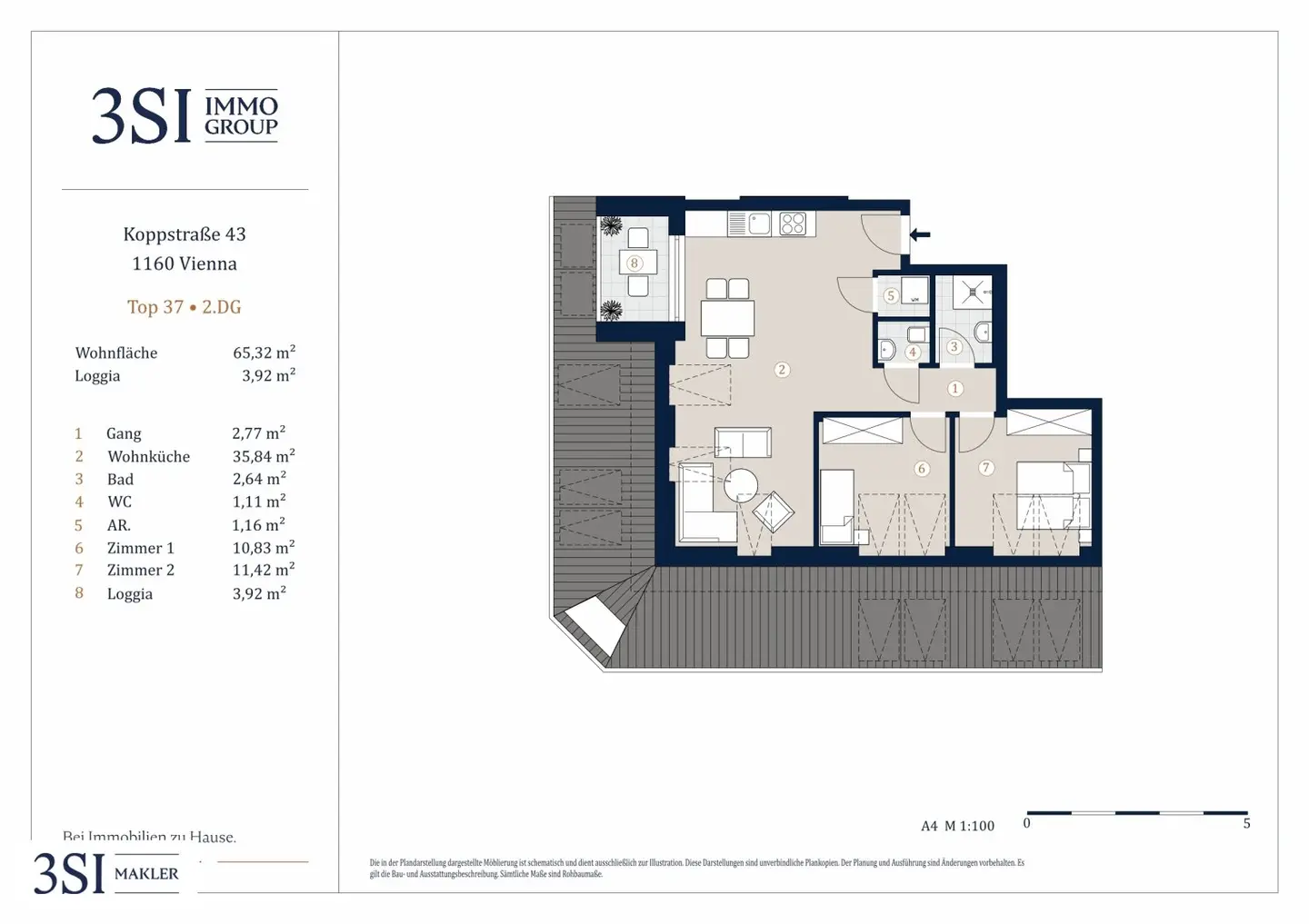 Skyview Living - einzigartige Dachgeschosswohnungen mit hochwertiger Ausstattung
