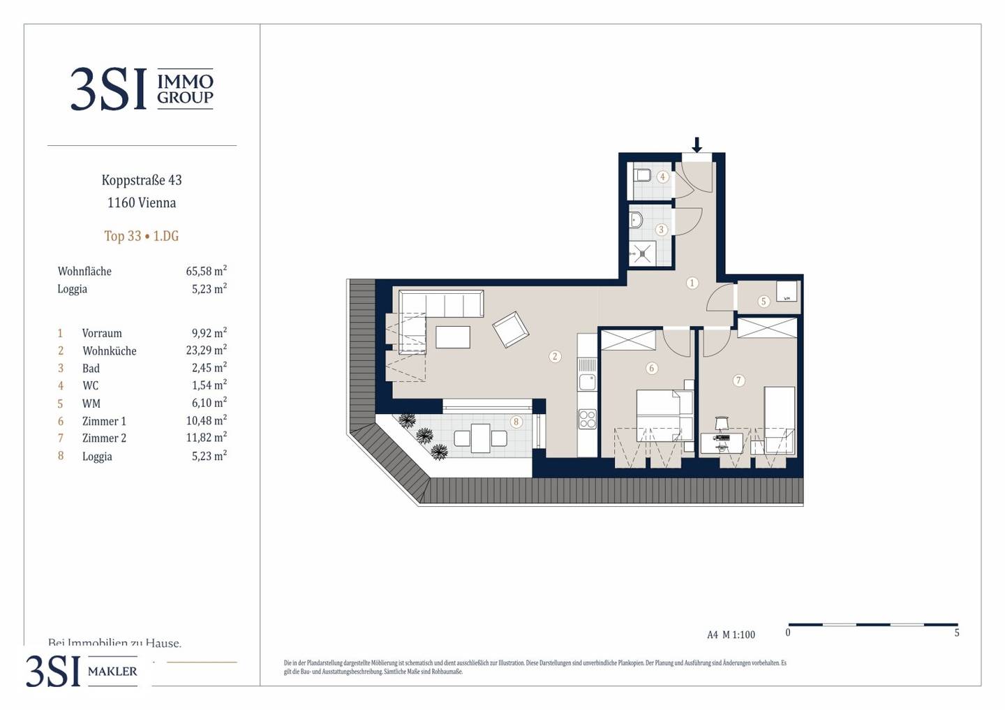 Skyview Living - einzigartige Dachgeschosswohnungen mit hochwertiger Ausstattung