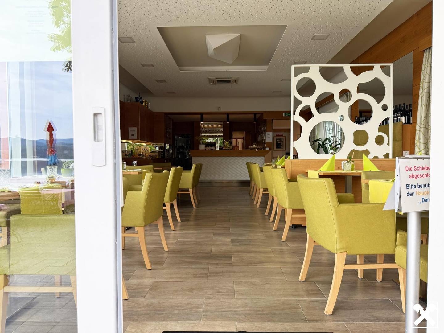 Landmotel & Restaurant an der Donau mit Blick auf Maria Taferl