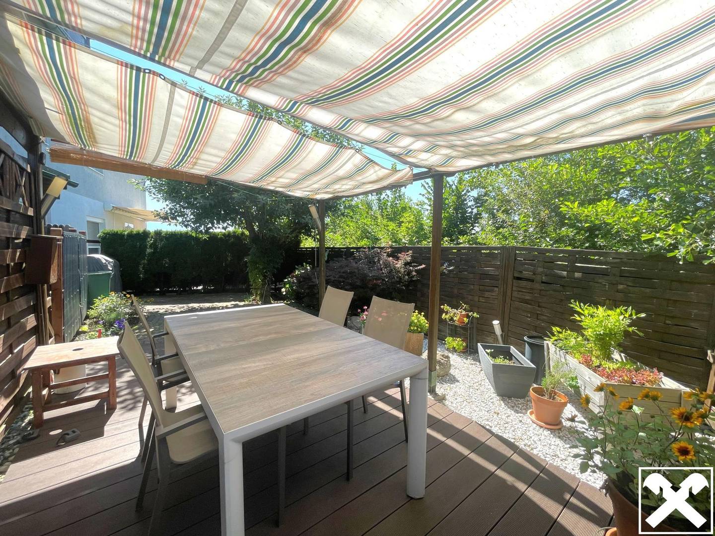 Dachgeschosswohnung in Hallwang/Esch mit Gartenanteil, 3-Zimmer