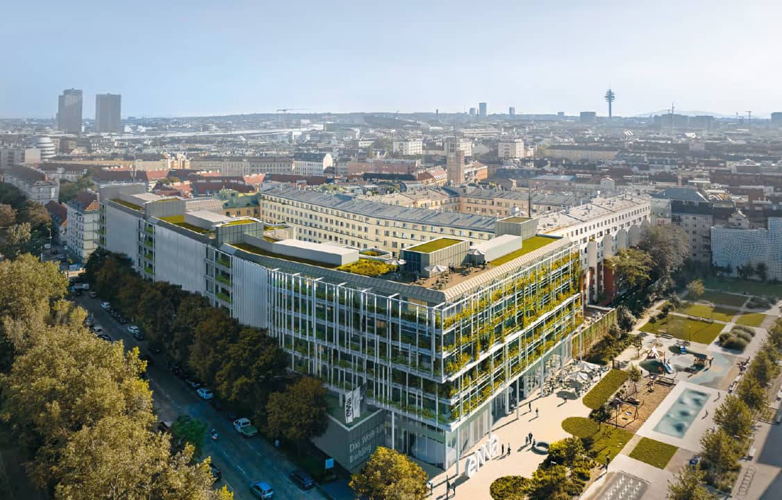 Gastrofläche im Work-Life Building in 1030 Wien, ca. 183 m², flexibel