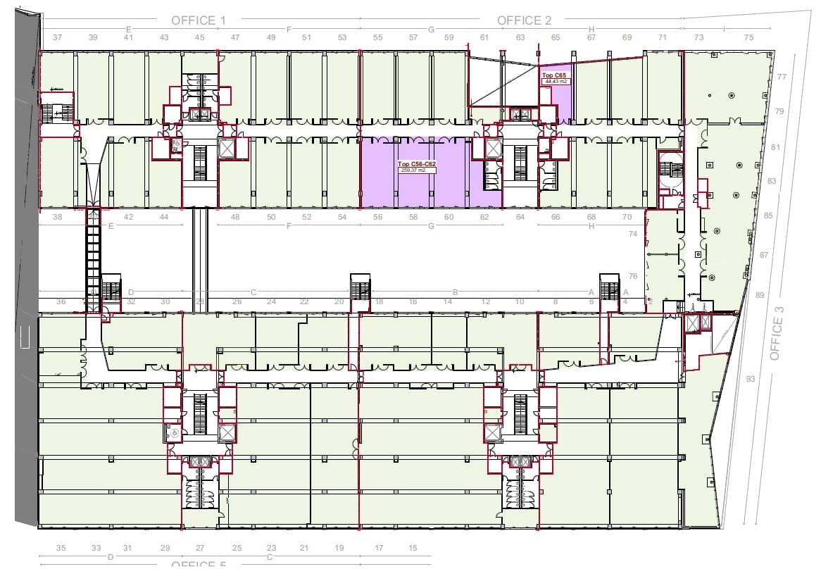 TRICORE Bürofläche 260 m² in 1030 Wien, All-in-One Lösungen hochwertig