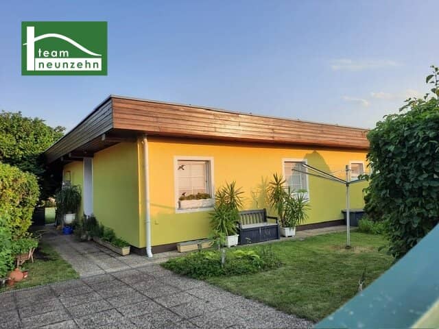 Traumhaftes Haus in Trausdorf-Feriensiedlung I: 3 Zimmer, überdachte Terrasse, Pool &amp; Stellplätze für nur 209.000 €!