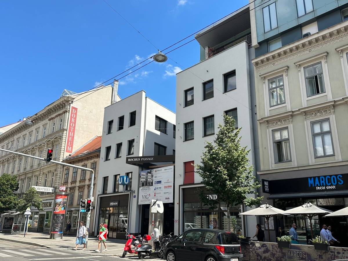 Moderne Büroflächen am Rochusmarkt in Wien 1030 – Erstbezug, Balkon