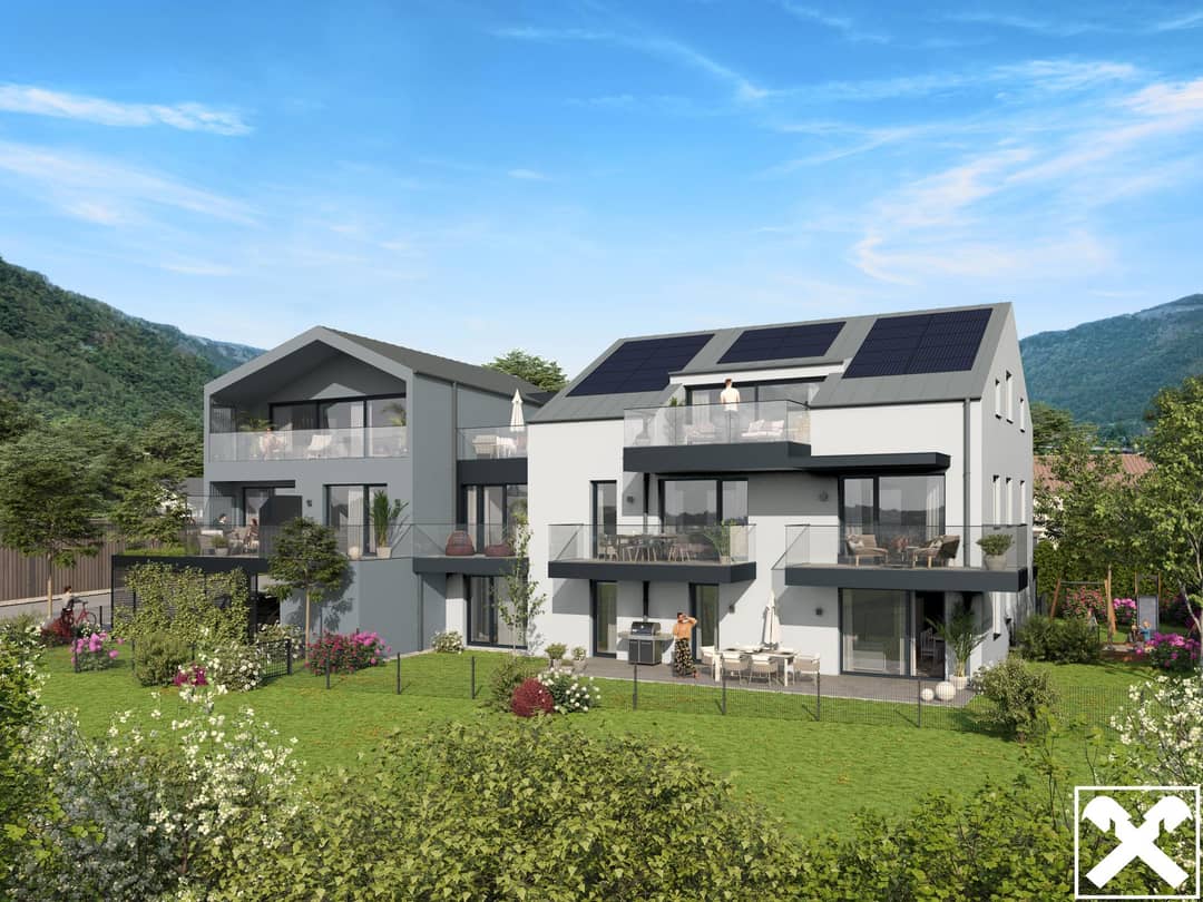 Dachgeschosswohnung mit zwei Terrassen zentral nahe dem See