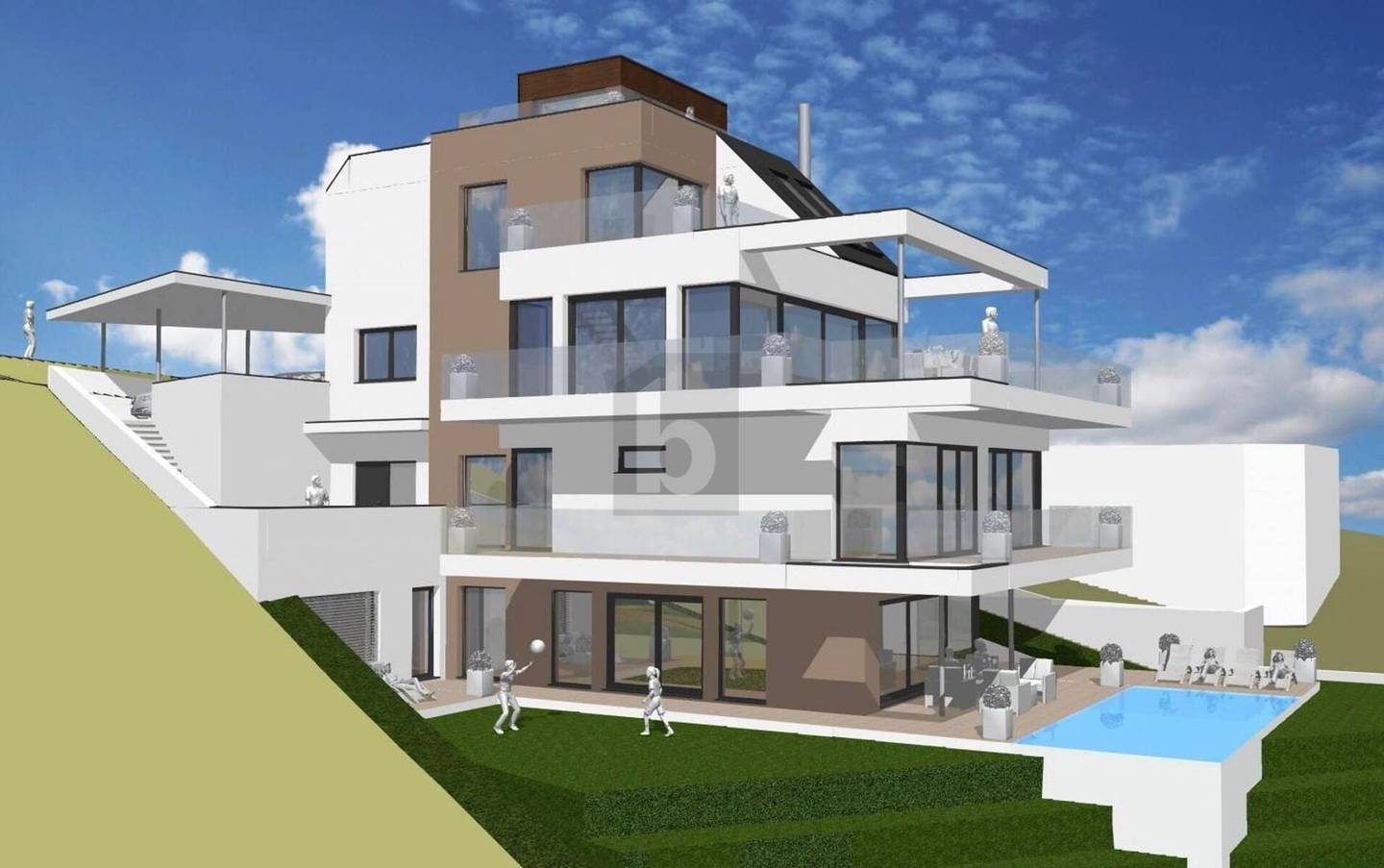 Sonnige Südlage am Ölberg mit unverbaubarem Fernblick Wohnung